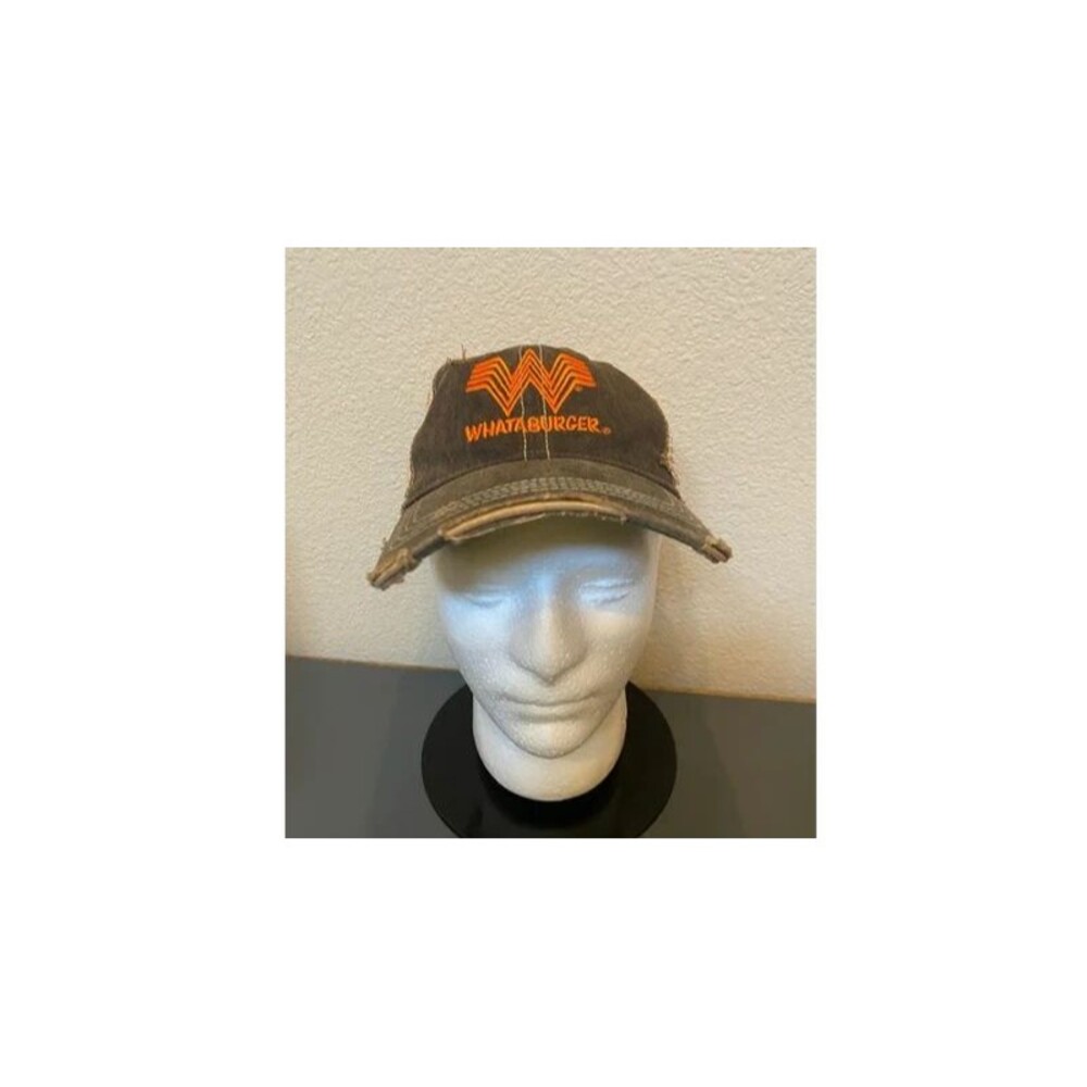 Whataburger Retro Brand Distressed Trucker Hat